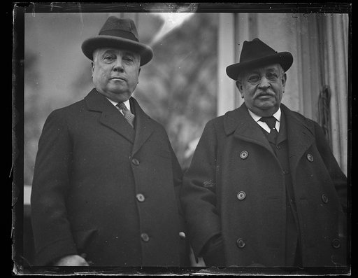Men at White House, Washington, D.C.