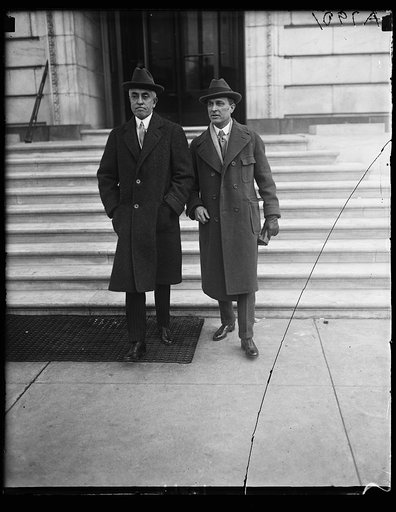 C. Bascom Slemp, left