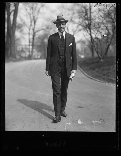 Wm. Phillips, the new ambassador to Belgium at the W.H. [i.e., White House