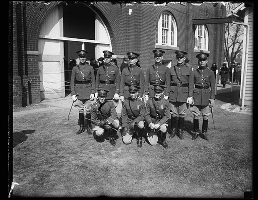 ...] of the third Cavalry who will [represent?] the U.S. in the Olympic games to be held in Europe this summer