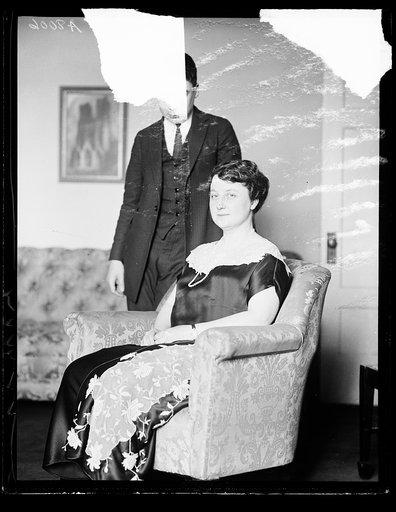 Mrs. Royal S. Copeland and son Royal S., Jr.