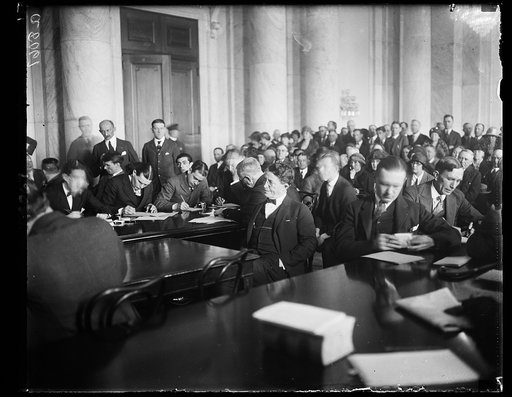 Al Jennings, reformed outlaw, now evangelist, who told the Senate Committee investigating the oil leases, that the late Jake Hamon told him he paid $1,000,000 for promise of cabinet seat in return for support at 1920 convention