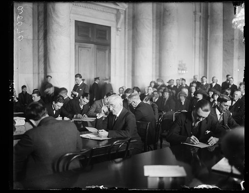 Louis W. Baldwin, Pres. of the Empire Trust Co. of N.Y. who testified before the senate oil investigating committee. March 27