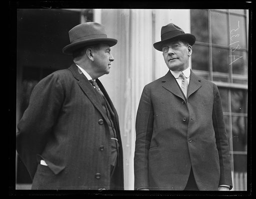 Harlan F. Stone and Curtis D. Wilbur, White House, Washington, D.C.