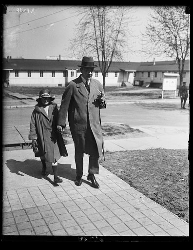 ...] Minister from [...] and daughter Grace at Fort Myer, Va., April 23