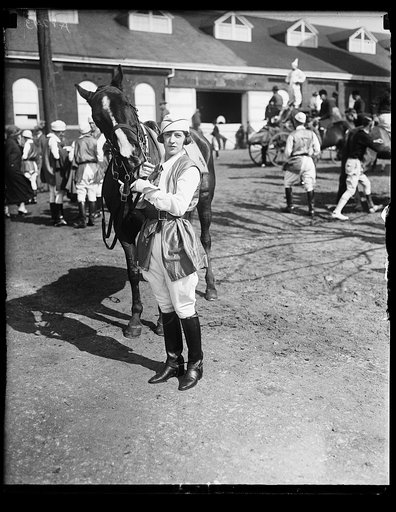 Eleanor Anthony, daughter of Rep. and Mrs. Daniel R. Anthony of Kansas at Society Circus, Ft. Myer, April 23