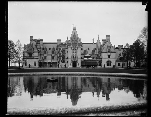 Vanderbilt home at Biltmore, N.C. 3 miles from village of Biltmore where Lord Cecil and his bride will reside following the wedding. April 29