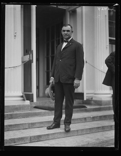 Man at White House, Washington, D.C.
