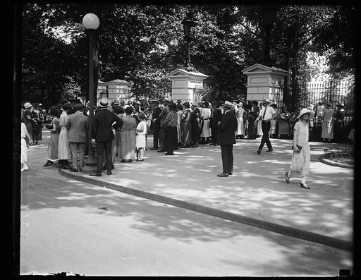 Grieving Capitol in last tribute to Calvin Jr. Crowds gathering at gates to the W.H. [i.e., White House] grounds to pay a last tribute