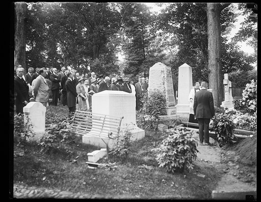 Alvan [i.e., Alvey] A. Adee's funeral