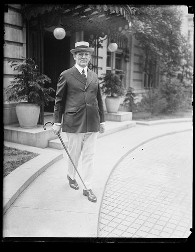 Dr. J.J. Richardson who will accompany John W. Davis, Democratic candidate on his stumping tour in the forthcoming campaign