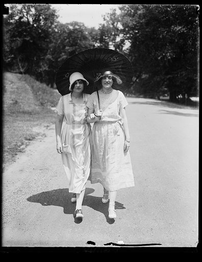 Rock Creek Park. Miss Katherine Wren and Norvelle Munford