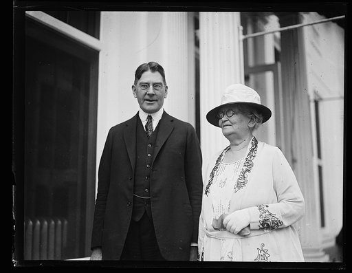 Curtis D. Wilbur, left. White House, Washington, D.C.