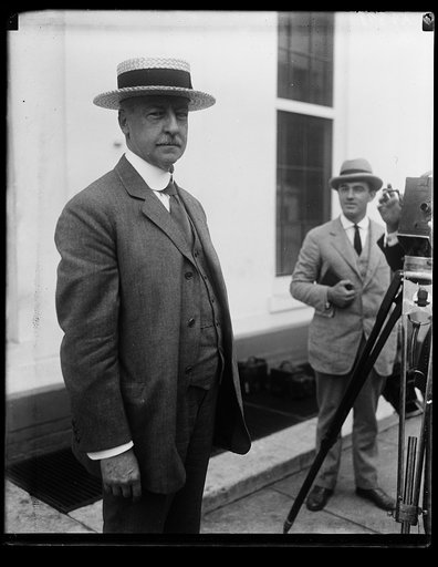 Man at White House, Washington, D.C.