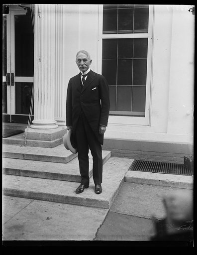 Man at White House, Washington, D.C.