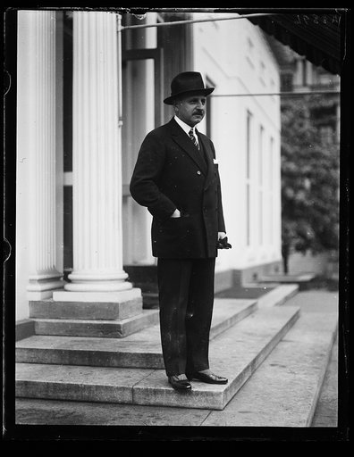Man at White House, Washington, D.C.