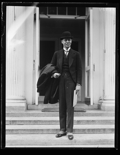 Man at White House, Washington, D.C.