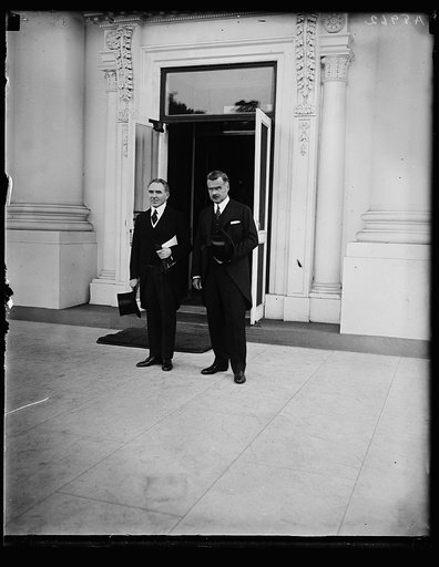 Men at White House, Washington, D.C.