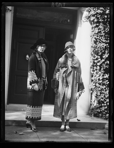 Mrs. David A. Reed and daughter
