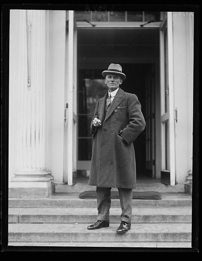 Man at White House, Washington, D.C.