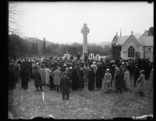 Outdoor religious ceremony