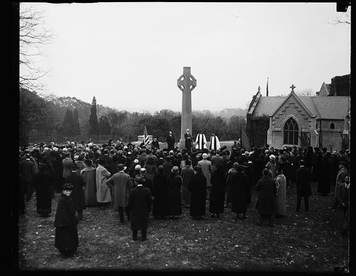 Outdoor religious ceremony