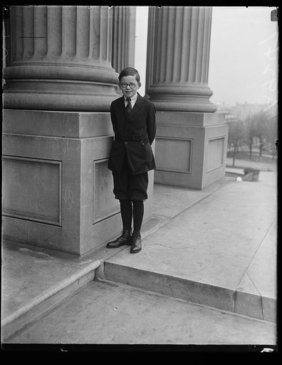 Boy at U.S. Capitol, Washington, D.C.