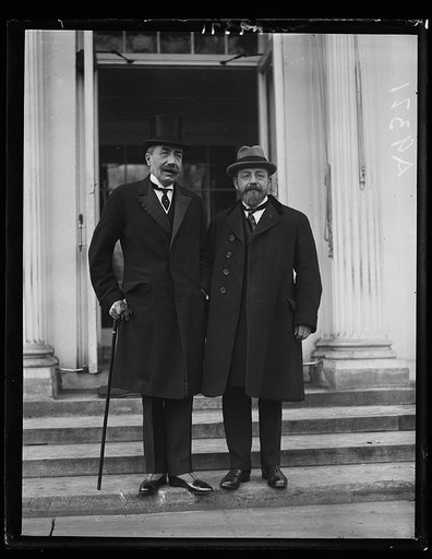 Men at White House, Washington, D.C.