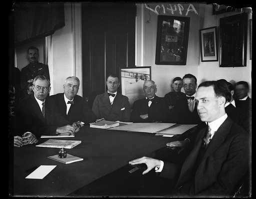 Theodore Roosevelt, Jr., former Secretary of the Navy and General William Mitchell, Assistant Chief of the Army Air Service appeared before the House Military Affairs committee, today, Feb. 17th. Roosevelt told the committee that aircraft was a supplementsupplementary arm of the National Defense and