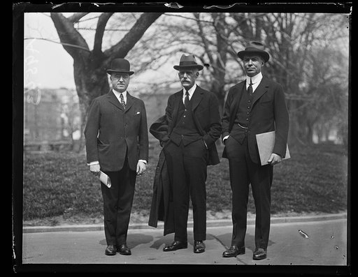 Group; Andrew W. Mellon, center