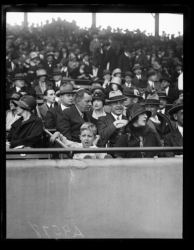 Nicholas Longworth in stands