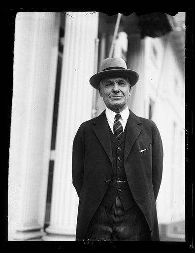 Dr. Jacob Gould Schurman, former Minister to China and now Ambassador to Germany, called on President Coolidge, May 15th. He will leave for his new post within a month
