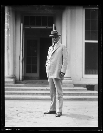 Man at White House, Washington, D.C.