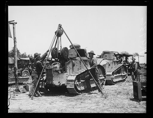 Military tanks