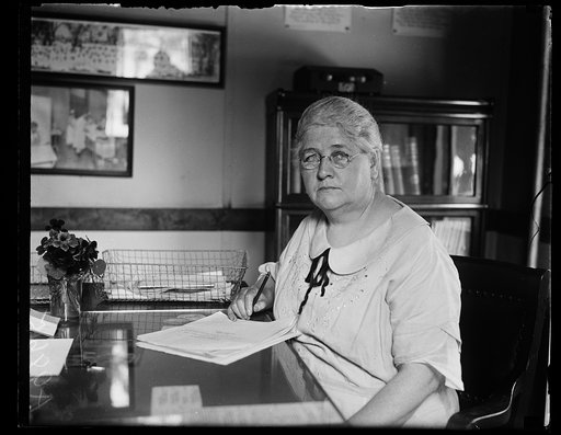Woman at desk