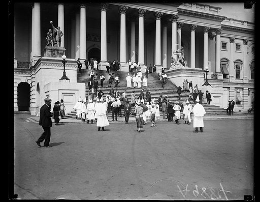 Ku Klux Klan at U.S. Capitol, Washington, D.C.