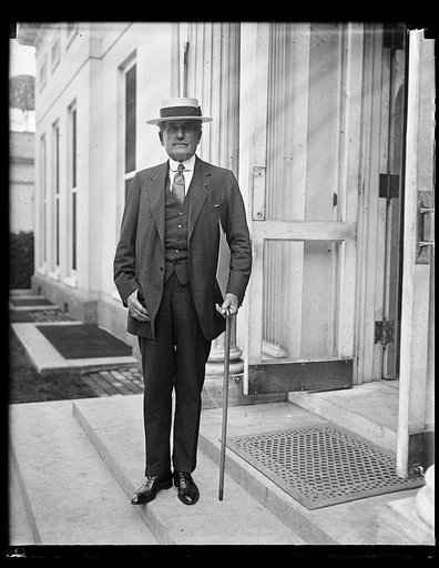 Man at White House, Washington, D.C.