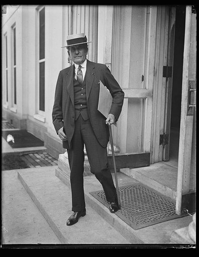 Man at White House, Washington, D.C.
