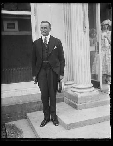 Man at White House, Washington, D.C.