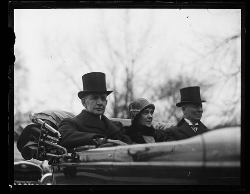 Charles G. Dawes, left