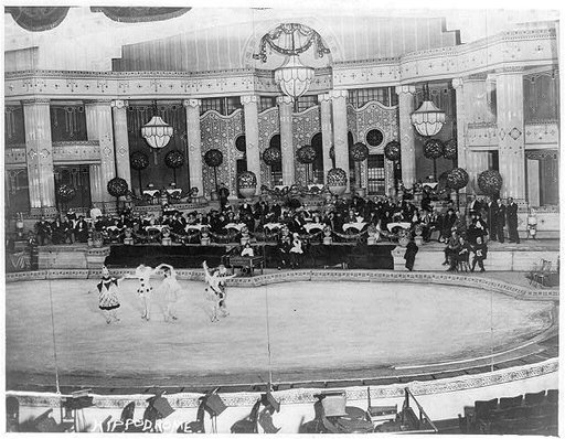 The Hippodrome during a show. NYC.