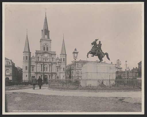 Jackson Square & Cathedral of St. Louis, New Orleans