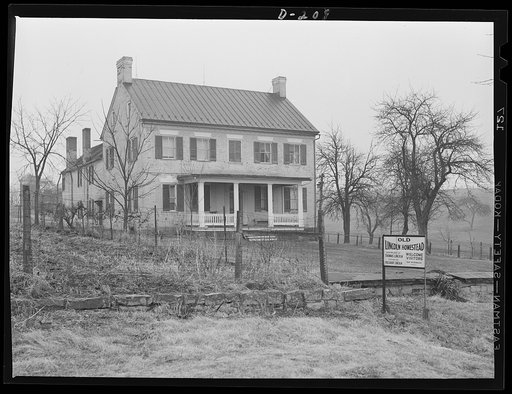 Shenandoah Valley. The Lincoln family originally came from the Shenandoah Valley. This substantial farm house belonged to Abraham Lincoln's grandfather and here the President's father was born