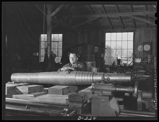 Shenandoah Valley. Braden and Van Fossen Works,a flourishing shop outside of Staunton, which does such heavy work as machining different rock crusher shafts
