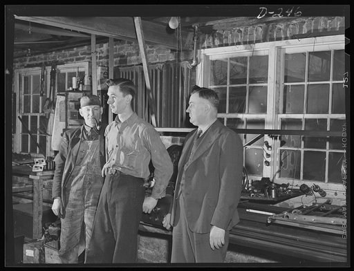 Shenandoah Valley. In slack times, Paul Fletcher is helped only by his brothers, Walter and Malcolm