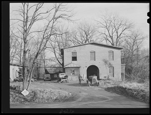 Shenandoah Valley. Machine shop of the Trumbo Foundry, Broadway, Virginia