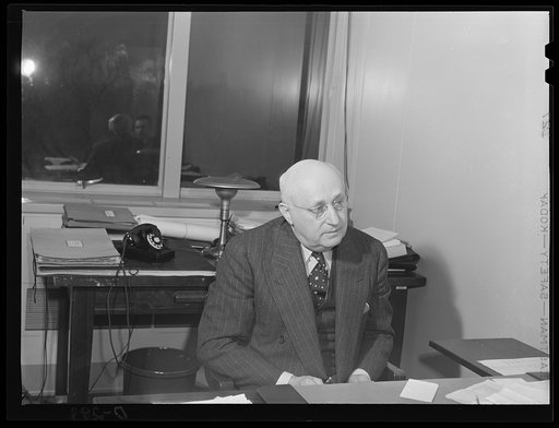 Jesse C. Nichols, chief of Supplies Section, Production Division. Formerly president of the J.C. Nichols Company