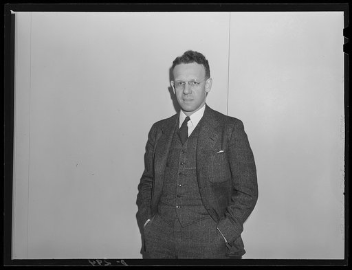 John P. Sanger, assistant director, Division of Purchases, Office of Production Management (OPM). Formerly vice president, U.S. Gypsum Company, Chicago, Illinois
