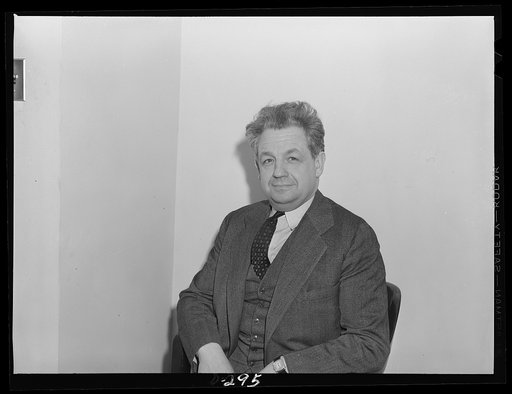 Walter P. Becker, chief, Cotton and Clothing Section, Office of Production Management (OPM). Formerly with J.P. Penney, New York City.