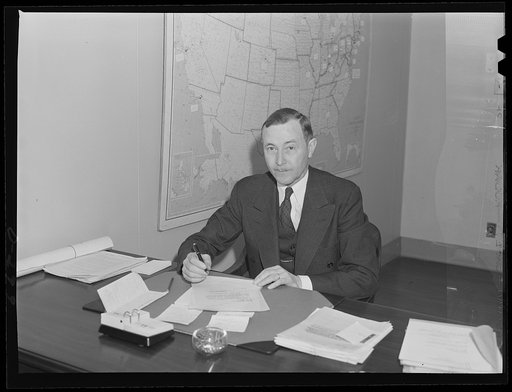 M.J. Kane, assistant director, Training within Industry. Still training engineer, American Telephone and Telegraph, New York